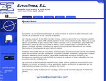 Tablet Screenshot of eurosilmex.com